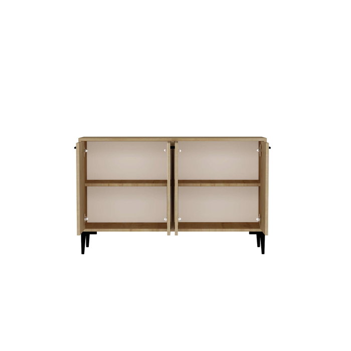 Hanah Home Sapphire Oak Consola Roble Zafiro 120x75x29.6cm Mueble Roble Zafiro Elegante y Funcional